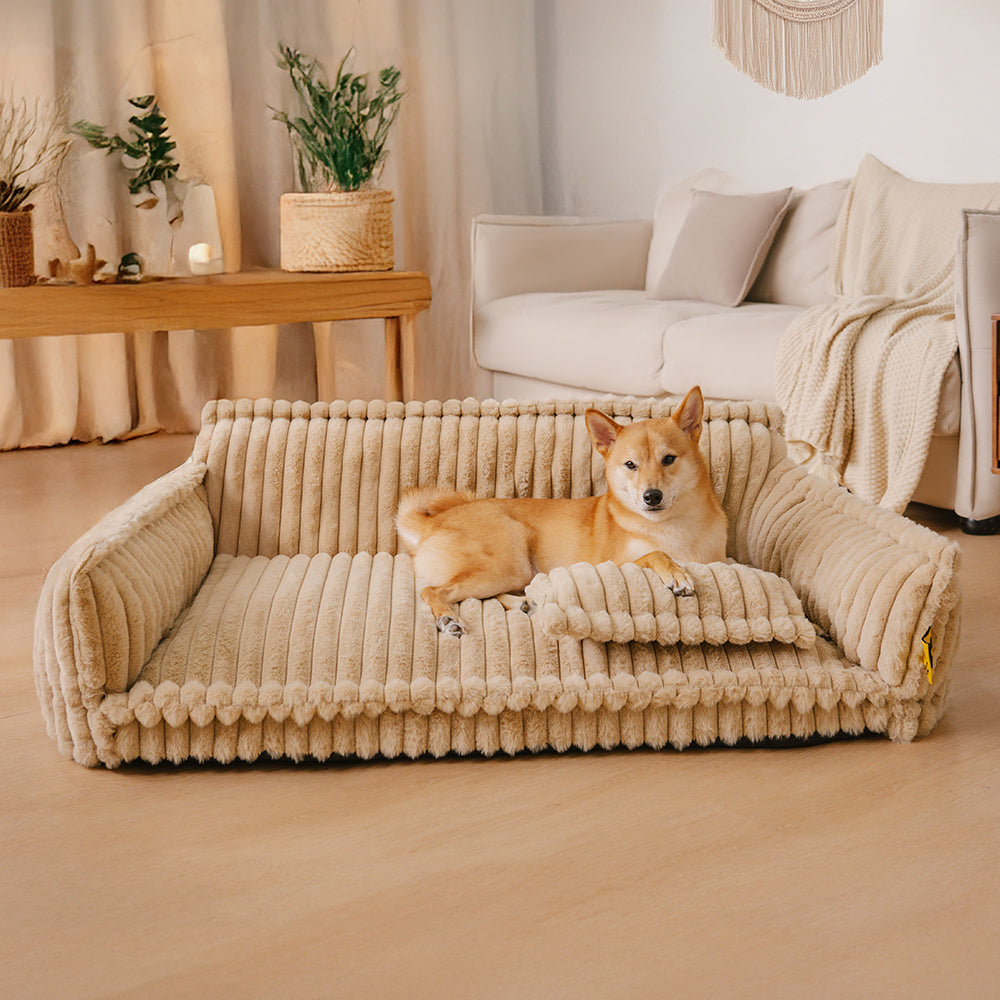 Snoozy Dream™ Orthopedic Dog Bed – Soft, Washable & Supportive Comfort for Your Pet 🐶💤
