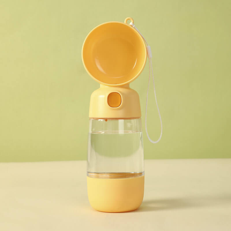 🎒🐾 2-in-1 Portable Dog Water Bottle & Food Container – Hydrate & Feed Anytime, Anywhere! 💧🍖