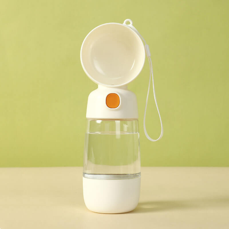 🎒🐾 2-in-1 Portable Dog Water Bottle & Food Container – Hydrate & Feed Anytime, Anywhere! 💧🍖