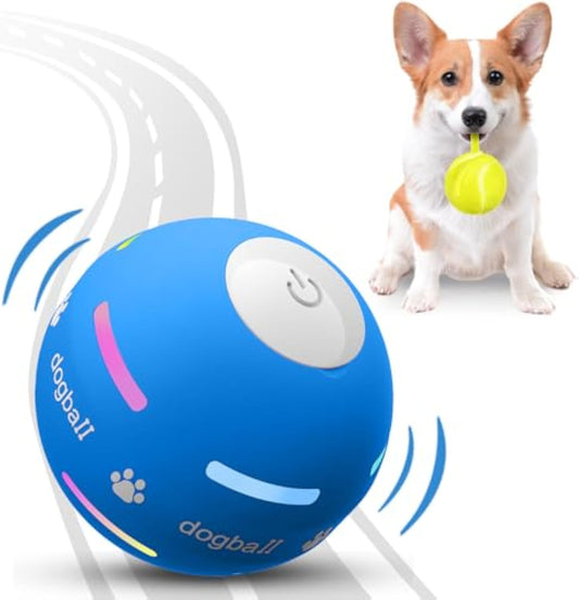 🎾 PetDroid™ Interactive Smart Dog Ball – Endless Fun at the Touch of a Paw! 🐕💡